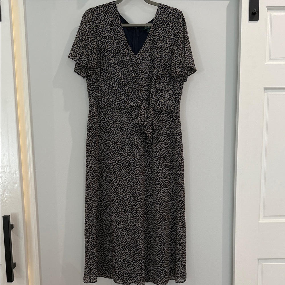 Lauren Ralph Lauren Floral Midi Shift Dress